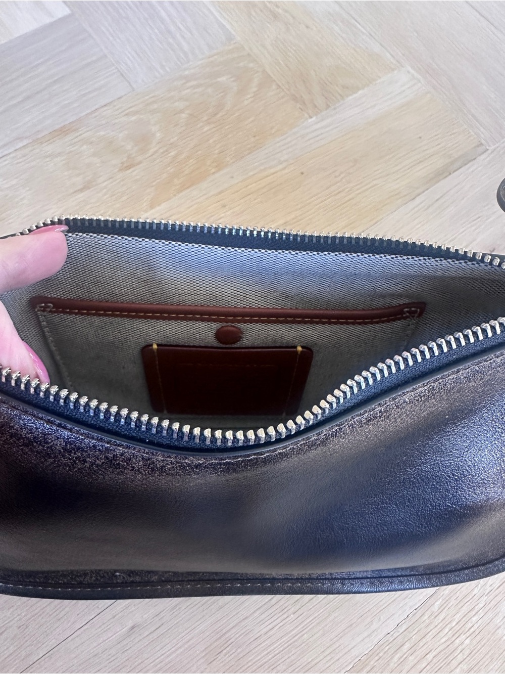 Coach Loved Leather Waverly Bag - Picture 5 of 5